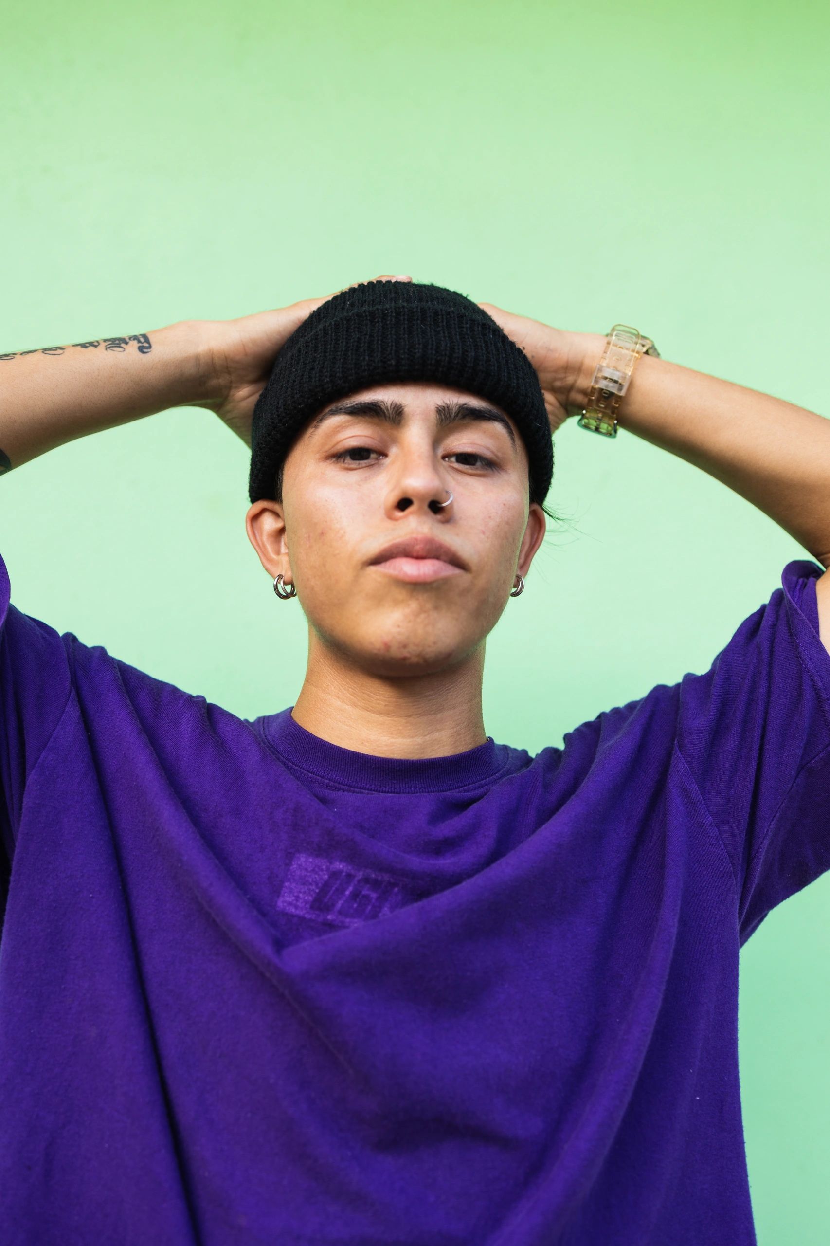 Streetwear portrait for premium member profile